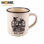 Amsterdam Ceramic Coffee Mug – Elegant & Durable Design