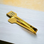 Gold Barbecue Grilling Clips | Food Serving Tong