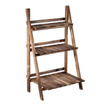 Wooden Ladder Folding Rack