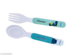 6-Pcs Kids Cutlery Set | Printed Mini Fork & Spoon