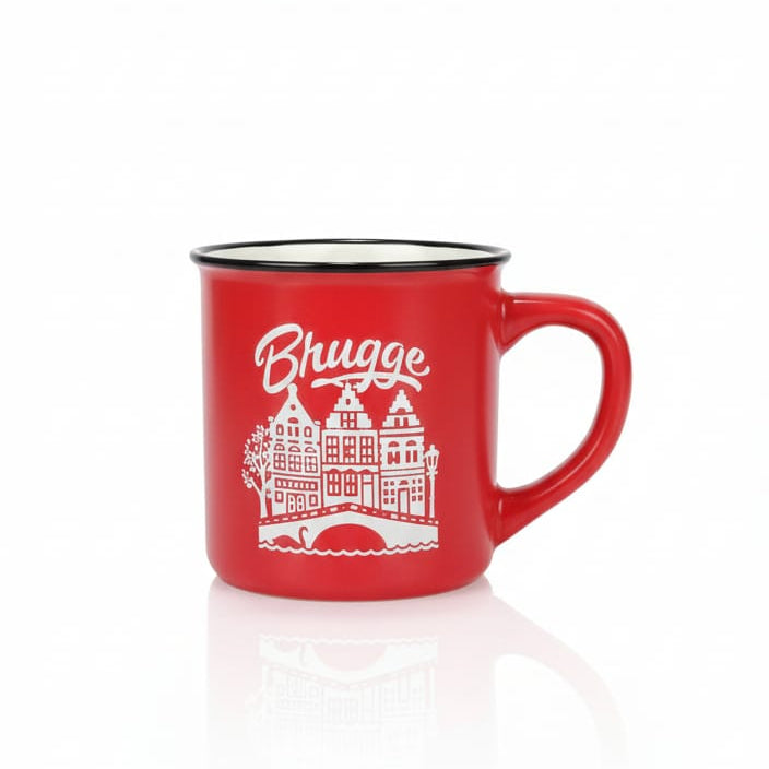 Brugge Travel Coffee Mug Red Edition insulated coffee cup – Home Hatch Pakistan”