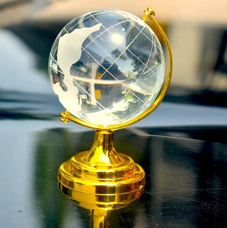 3D World Globe Light Ornament