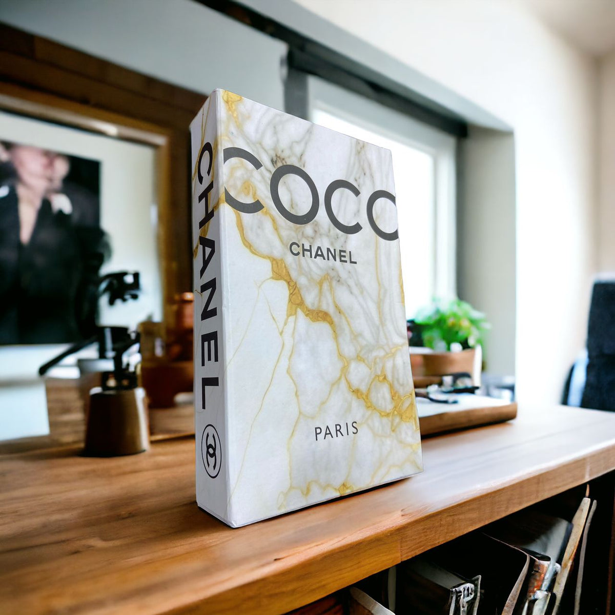 Chanel Faux Decorative Designer Books | Home Decor