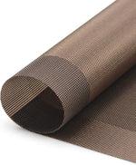 Checkered PVC Table Placemats –Dining Mats Set of 6