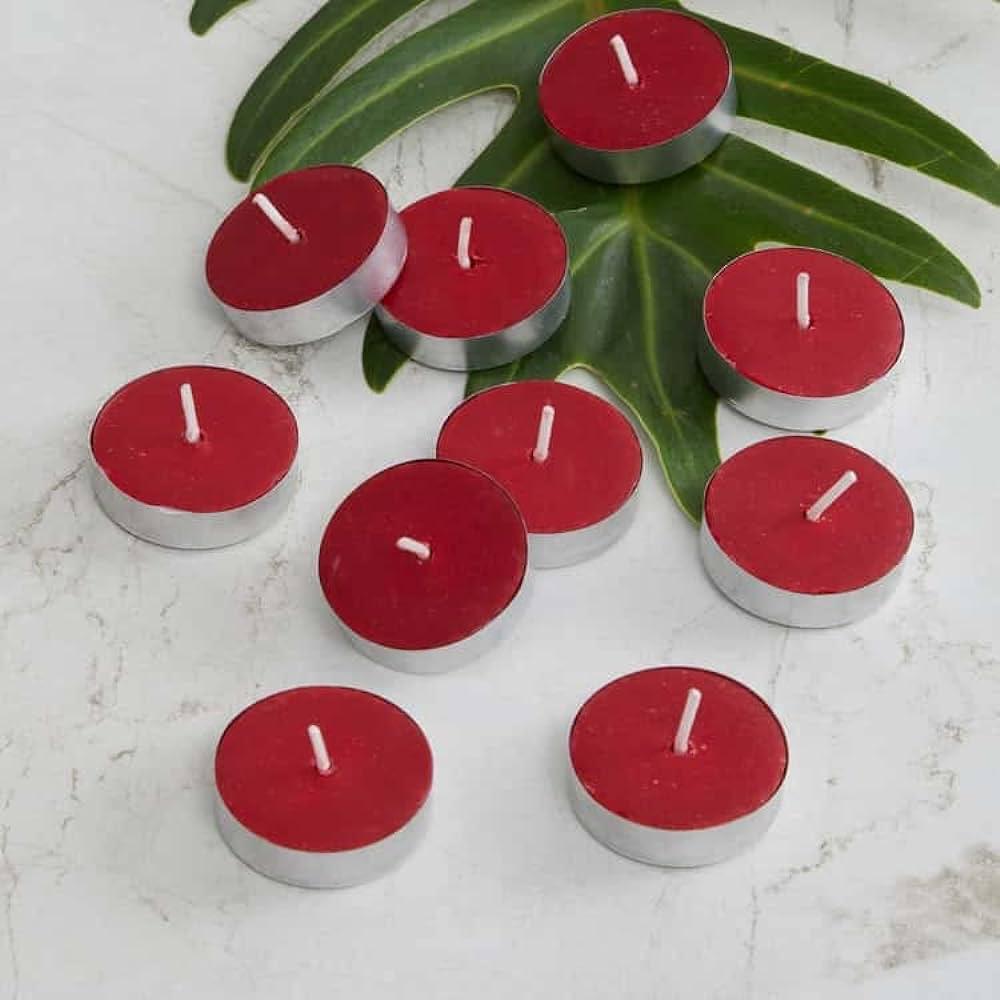 Coloured Tealight Candles - Home Hatch