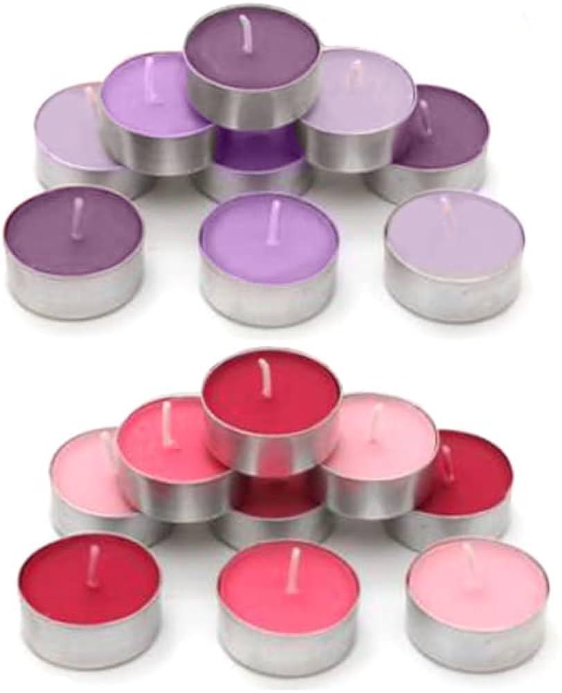 Coloured Tealight Candles - Home Hatch