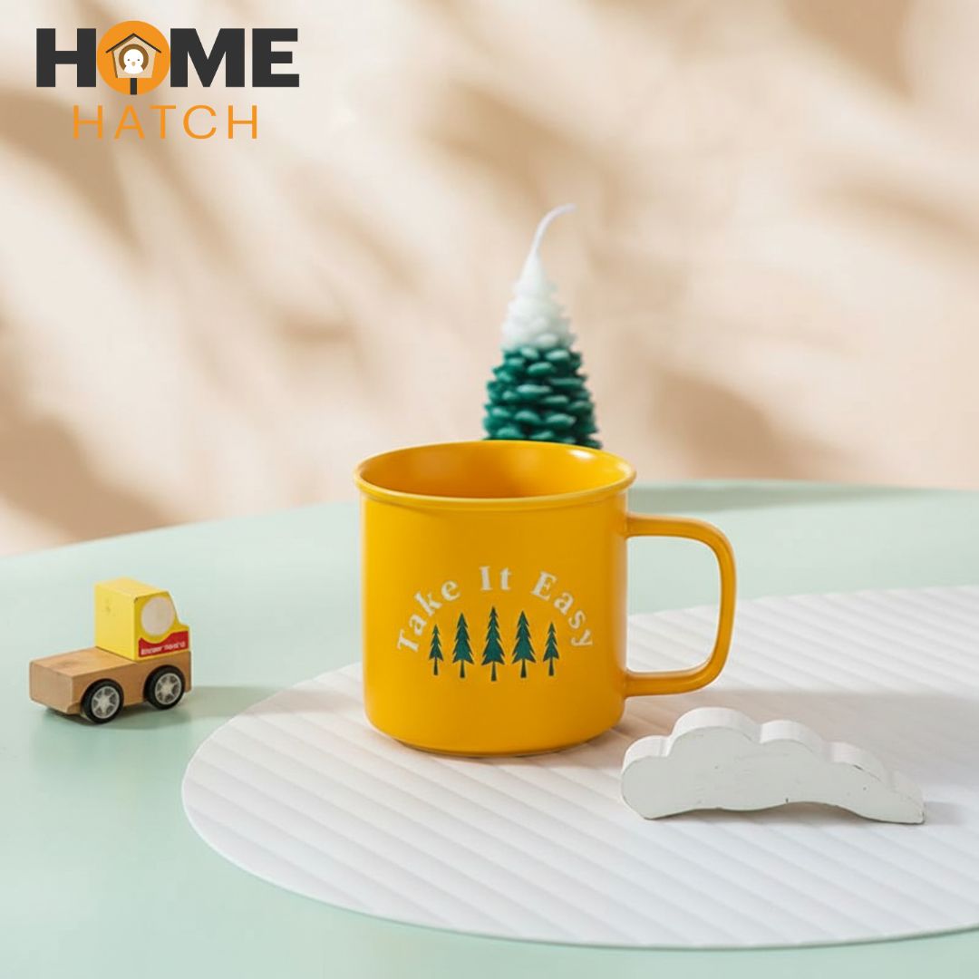 Adventure Quote Coffee Mugs Pakistan – Colorful Camping Collection Ceramic Cups with Motivational Quotes for Coffee, Tea & Hot Chocolate