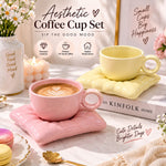 cushion ceramic coffee cup, cushion cup and saucer set, pillow design tea cup, aesthetic ceramic coffee cup, cute ceramic cup and saucer, cushion style coffee mug, pillow inspired ceramic cup, novelty tea cup with saucer, aesthetic coffee cup Pakistan, cute coffee cups Pakistan, ceramic cup and saucer Pakistan, coffee cup with saucer Pakistan, pillow saucer coffee cup, cozy aesthetic drinkware, unique ceramic tea cup, decorative coffee cup, ceramic chai cup, modern tea cup set, cute kitchen accessories Paki