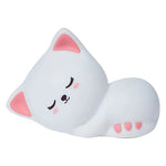 cute silicone LED night light USB rechargeable touch control cute cat lamp – Pakistan