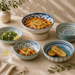 DANNY HOME set of 4 premium 8.5-inch porcelain soup plates with deep round design for soup, pasta, salad, cereal, rice, and everyday dining.DANNY HOME porcelain soup platesporcelain soup plates set of 48.5 inch soup platesdeep porcelain serving bowlsporcelain pasta bowlssoup bowls setsalad serving bowlscereal bowls porcelainpremium porcelain dinnerwaredeep serving bowls
