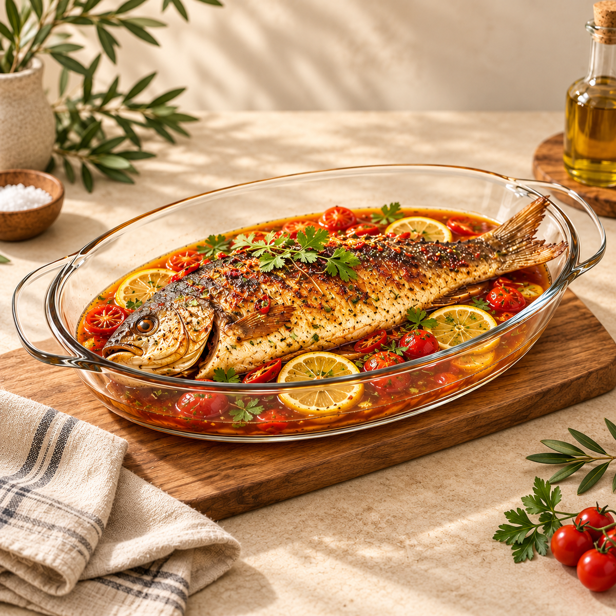 DELISOGA oval glass baking dish, oval glass baking dish, glass baking dish with handles, glass serving dish, oval glass casserole dish, glass roasting dish, oven to table glass dish, clear glass baking dish, glass bakeware, oval roasting dish, roasted chicken dish, casserole baking dish, glass oven dish, baking serving dish, DELISOGA glassware, DELISOGA baking dish Pakistan, glass baking dish Pakistan, oval baking dish Pakistan, glass bakeware Pakistan, buy glass baking dish Pakistan
