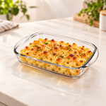DELISOGA rectangular glass baking dish, glass baking dish with handles, rectangular glass baking dish, glass serving dish, glass casserole dish, clear glass baking dish, oven to table baking dish, glass bakeware, rectangular casserole dish, lasagna baking dish, glass roasting dish, baking and serving dish, glass oven dish, kitchen bakeware, DELISOGA glass dish, glass baking dish Pakistan, baking dish with handles Pakistan, glass bakeware Pakistan, casserole dish Pakistan, buy glass baking dish Pakistan. 