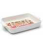 Danny Home 10-Inch Ceramic Baking Dish | Rectangular Oven-Safe Bakeware Tray