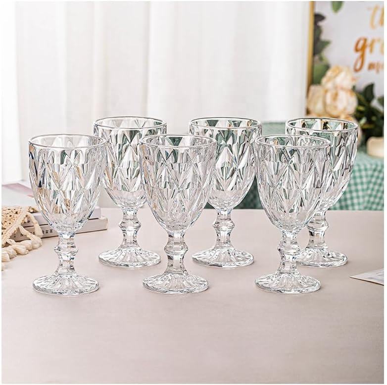 Delisoga crystal style stemmed glass set of 6 340ml – Home Hatch Pakistancrystal style stemmed glass setDelisoga glass set Pakistan340ml stemmed glassesglass set of 6 PakistanHome Hatch glasswarejuice glasses with stemcrystal patterned glassesdining glass set Pakistanmocktail serving glassespremium glass set