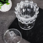 “delisoga crystal glass candy jar with lid decorative dry fruit storage jar – Pakistan