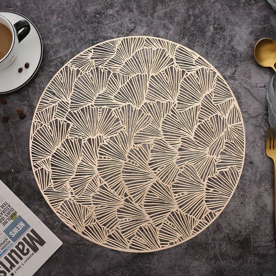 Round Dining Table Mats | Washable Placemats