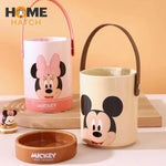 Disney Mickey Minnie Donald Duck Daisy Cute Ceramic Chopstick Barrel Drain Bucket