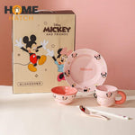 Disney Mickey & Friends 6-Piece Dinnerware Set – Microwave Safe | Heat-Resistant