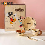 Disney Mickey & Friends 6-Piece Dinnerware Set – Microwave Safe | Heat-Resistant