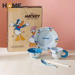 Disney Mickey & Friends 6-Piece Dinnerware Set – Microwave Safe | Heat-Resistant