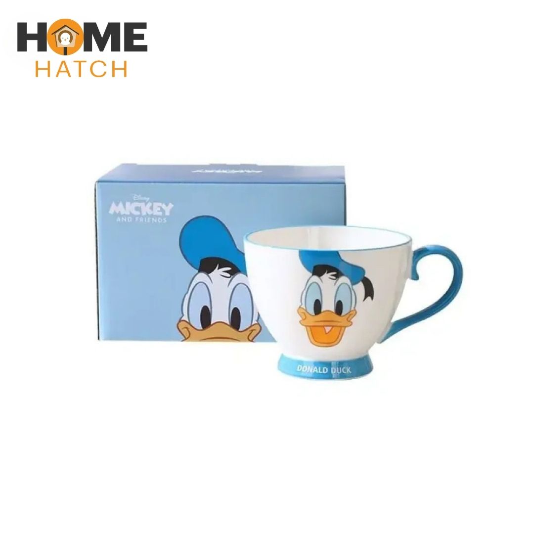 Disney Mickey & Friends Ceramic Mug – Mickey, Minnie, Donald & Daisy