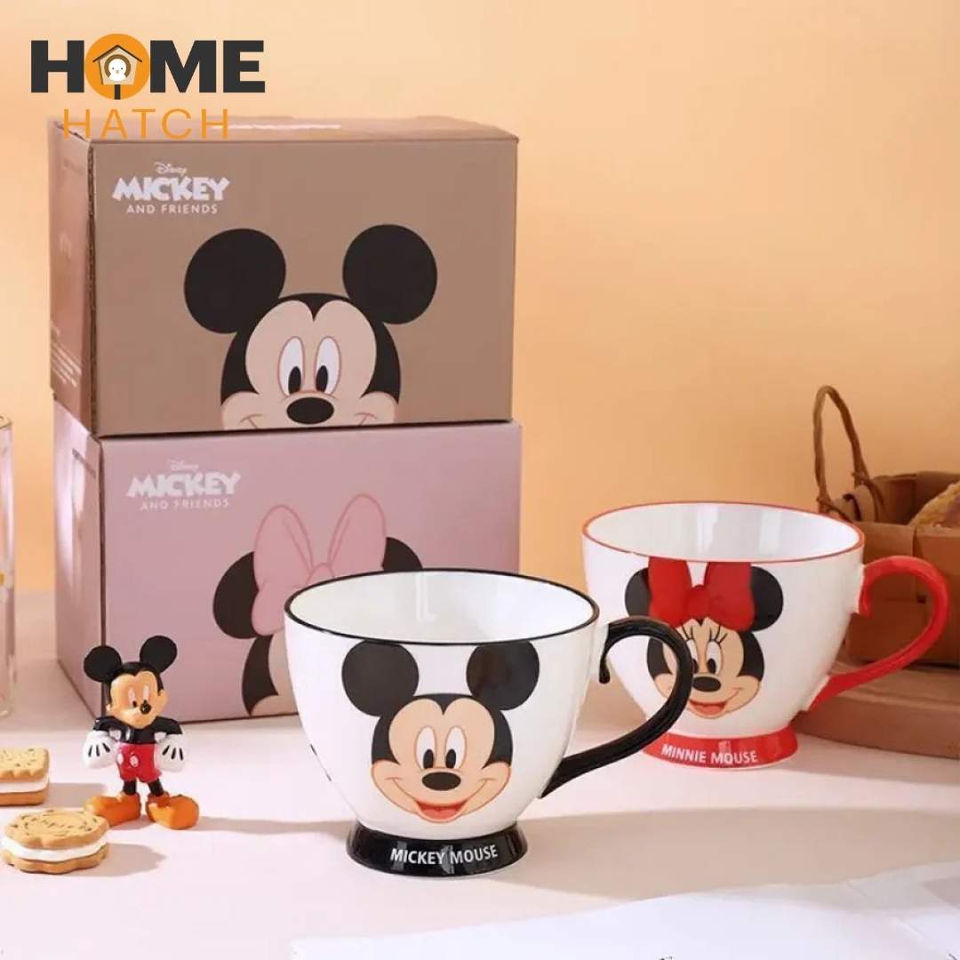 Disney Mickey & Friends Ceramic Mug – Mickey, Minnie, Donald & Daisy