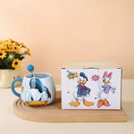 Disney Mickey & Friends Embossed Character Ceramic Mug – 450ml