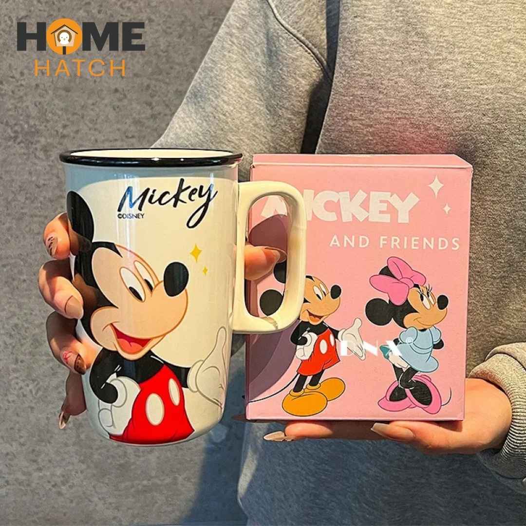 Disney Mickey & Friends Porcelain Coffee Mug – 500ml Gift Box