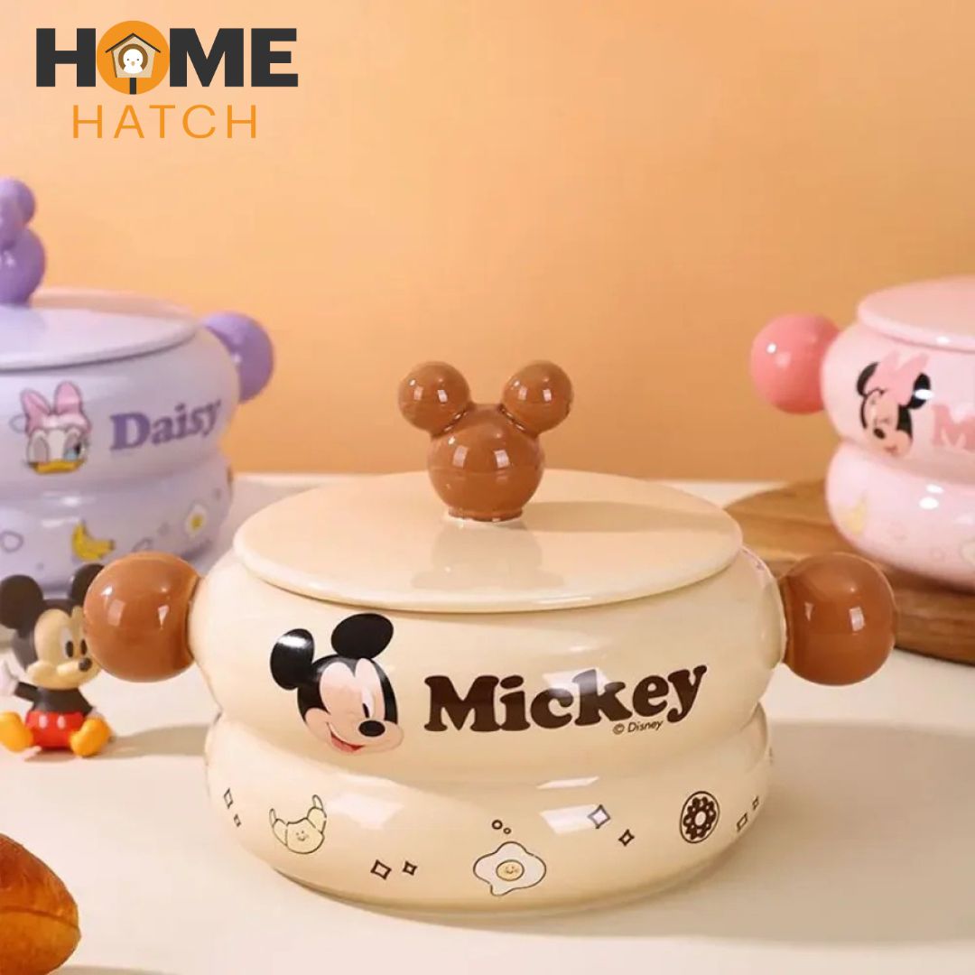 Disney Mickey & Friends Porcelain Soup Pot – 820ml
