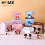 Disney Mickey & Friends Airtight Glass Food Storage Box – 900ml