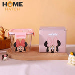 Disney Mickey & Friends Airtight Glass Food Storage Box – 900ml