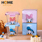 Disney Mickey & Friends Airtight Glass Food Storage Box – 900ml