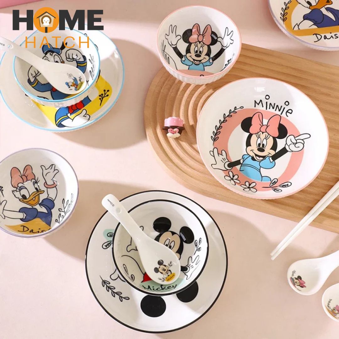 Disney Mickey & Friends Pair Meal Set – 8 Pieces