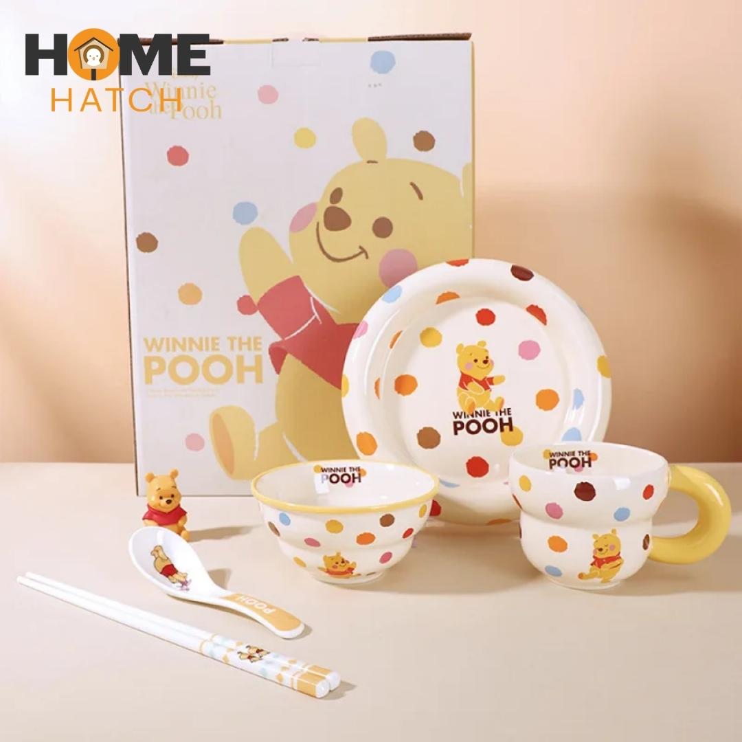 Disney Mickey & Friends 6-Piece Dinnerware Set – Microwave Safe | Heat-Resistant