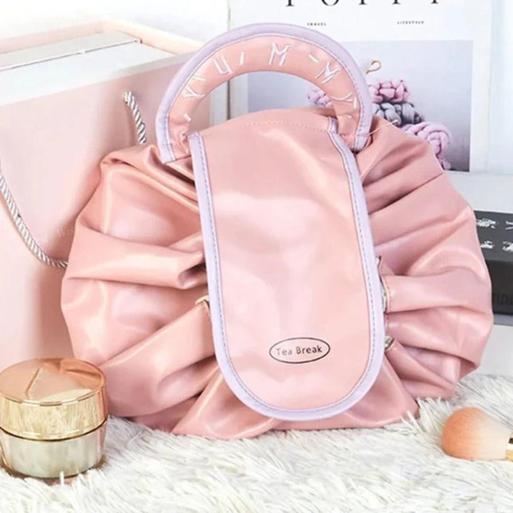 fashion makeup travel bag Drawstring Makeup Fashion Handbag & Travel Toiletry Organizer Pakistan