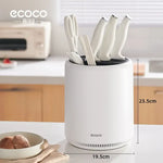 ECOCO 360° Rotary Knife & Utensil Holder – Wall-Mounted Kitchen Organizer – Home Hatch