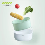 ECOCO Portable Drain Basket – Double Layer Kitchen Strainer Basket – Home Hatch Pakistan