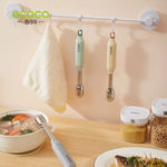 ECOCO Stainless Steel Cooking Tongs with Protective Cover – Heat-Resistant Kitchen Utensil – Home Hatch Pakistan