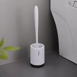 ECOCO Wall-Mounted Silicone Toilet Brush – Hygienic, Quick Drying Bathroom Tool – Home Hatch Pakistan