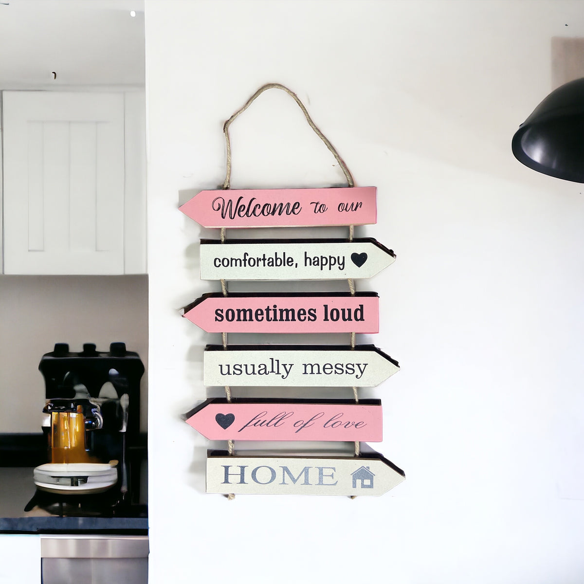 "Welcome to Our Home" Wall Art | Wall Décor - Home Hatch