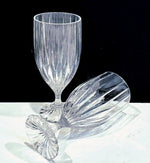 Delisoga Elegant Ripple Wine Glass Set – 6 Pcs (340ml)
