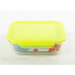 2pcs Rectangular Airtight Glass Food Storage Containers