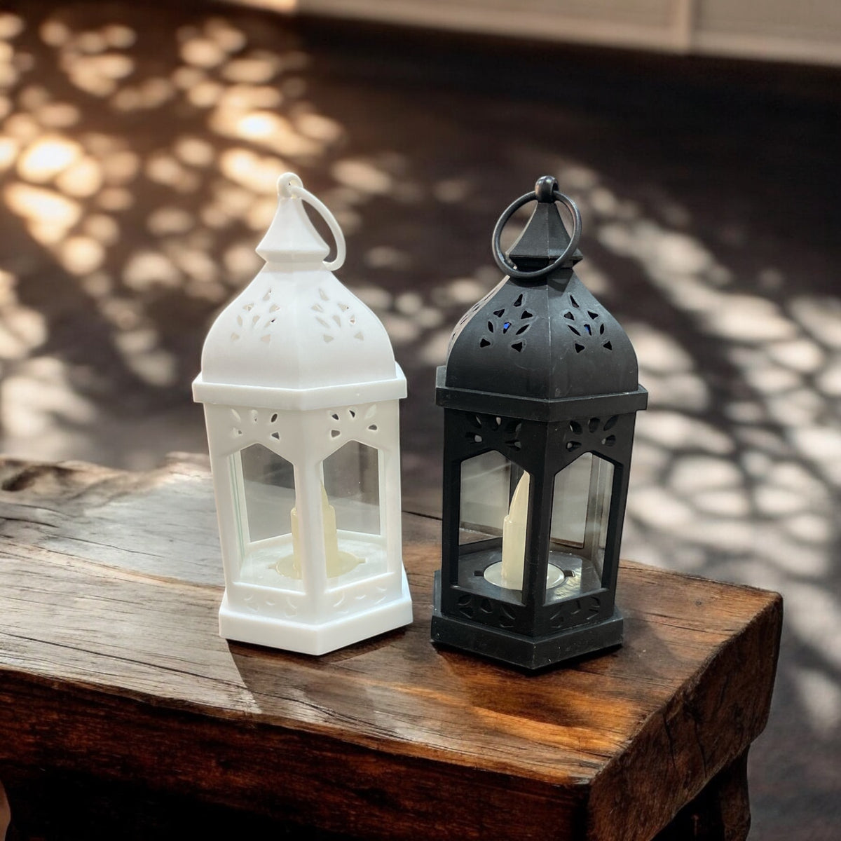 Gazebo - Lantern Shaped Led Candle Lights | Home Decor