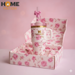 The Stanley x LoveShackFancy Quencher | 20 OZ - Ribbon Rosa