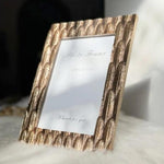 Gold Antique Leaves Border Photo Frame | Home Décor