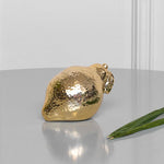 Gold Artificial Lemon Ceramic Decor Fruit | Centre Piece | Home Décor