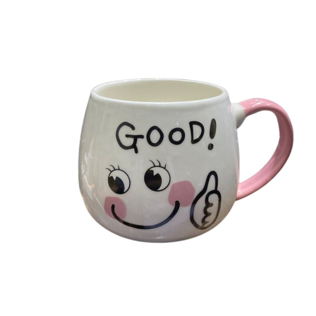 Smile Ceramic Drinking Mug