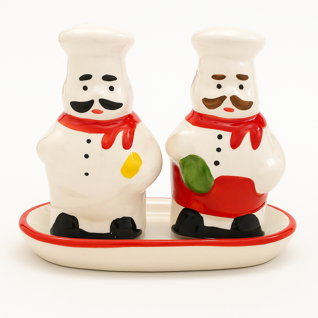 بسٹرو شیف نمک اور کالی مرچ شیکر سیٹ | باورچی خانے کے لوازمات