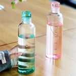 Gradient Hydration Glass Water Bottle