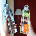 Gradient Hydration Glass Water Bottle